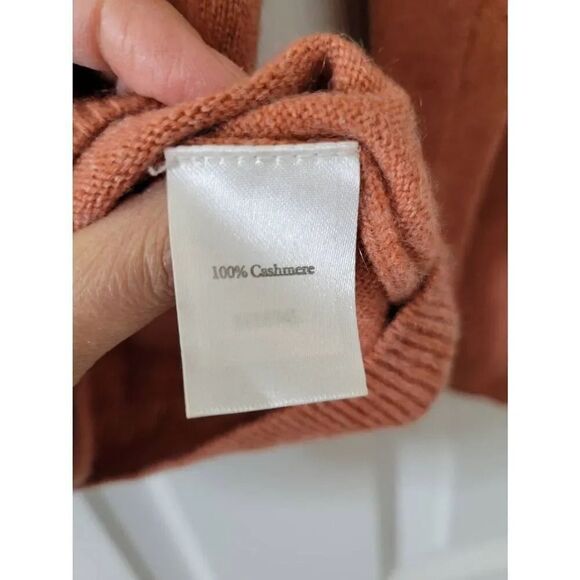 PURE COLLECTION V-neck Cashmere Sweater 14/16 - Picture 4 of 6